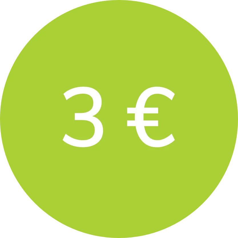 Mittagsmenü Dessert 3 Euro, Bistro Chez Emma